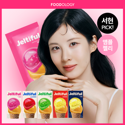[먹는 앰플젤리] 푸드올로지 앰플젤리 7포 5종 택1(PDRN/글루타치온C/히알루론산/시카/NMN)