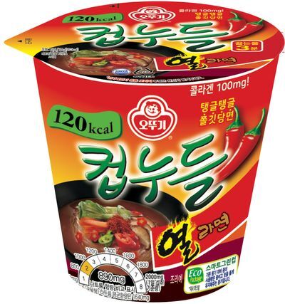 오뚜기 컵누들 35g 열라면맛