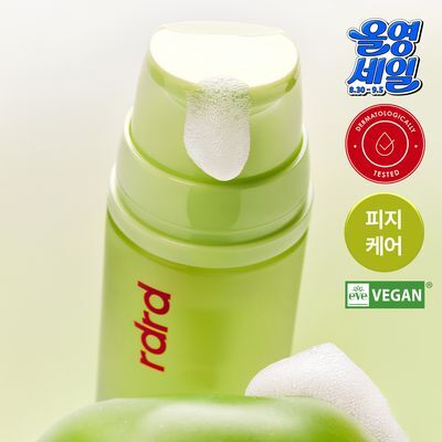 [NEW] rdrd 그린 애플 락토 리밸런싱 팝핑 토너 95g