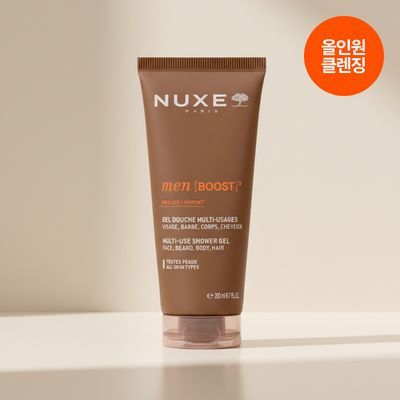 (헤어/바디/페이스 올인원워시)눅스 맨 올인원 샤워젤 200ml