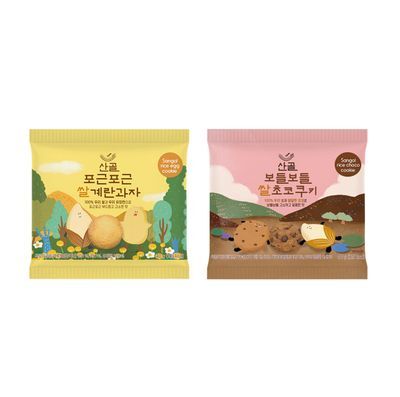 산골이유식 산골 쌀과자 40g 2종 택 1