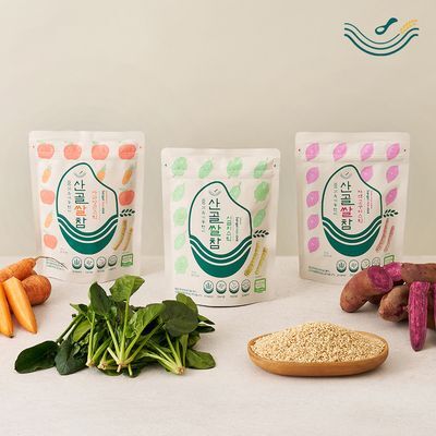 산골이유식 산골쌀참 25g 3종 택1