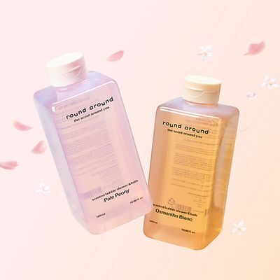 [신상]라운드어라운드 센티드 버블 샤워&배쓰 500ml 2종