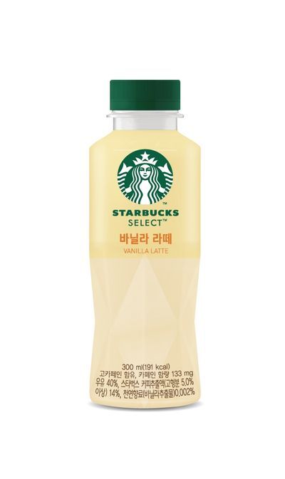 스타벅스 셀렉트 바닐라 라떼300ml
