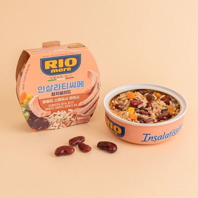 리오마레 인살라티씨메 참치샐러드 160g 마일드 스파이시 라이스