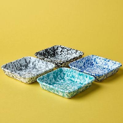 크로우캐년 D122 마블 스몰스퀘어트레이 4종
