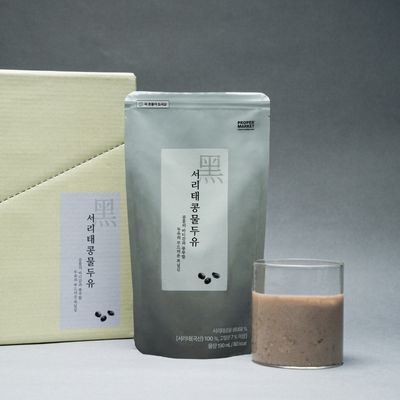 프로퍼마켓 서리태콩물두유 190ml 기본 10개