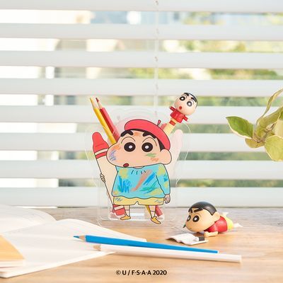 콜리 짱구는못말려 책상정리함 낙서왕국