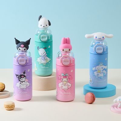 락앤락 스쿨핏 산리오캐릭터즈 원터치 피규어 텀블러 320ml (LHC3347)