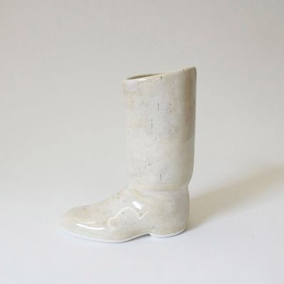 부츠화병 아이보리
