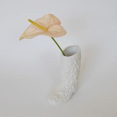 부츠화병 화이트