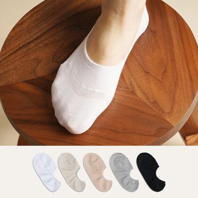 삭피엔스 절대 안벗겨지는 앞코보강 공용 페이크삭스 10켤레 5colors (S/M/L)