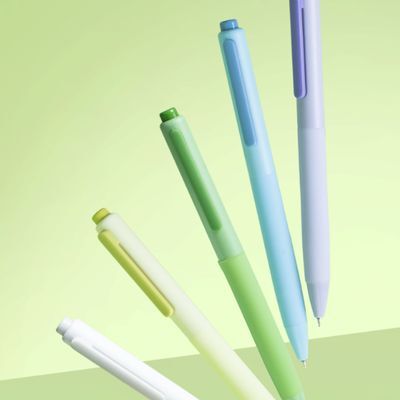 누사인 파스텔 노크식 중성 젤펜 0.5mm