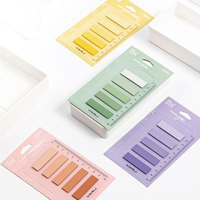 누사인 파스텔 인덱스 플래그 스티커 라벨