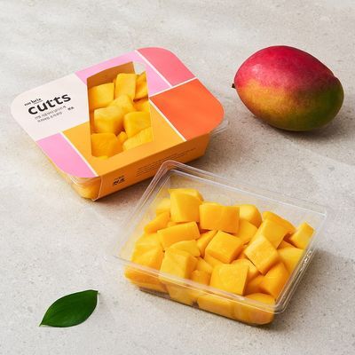 애플망고 4개를 잘라담은, 대용량 컷팅 애플망고 500g