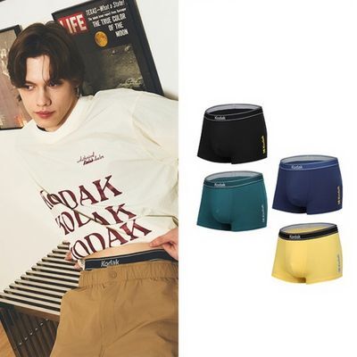 코닥 심플 로고 코튼 스판 드로즈 (4colors)