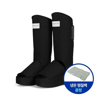 제스파 더툴 400 에어슈 발 종아리 공기압 마사지기 ZP8465 다크블랙+사은품 ZP1868 찜질팩