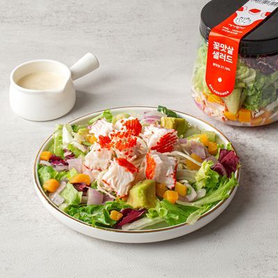 세끼판다 샐러드 180g 꽃맛살