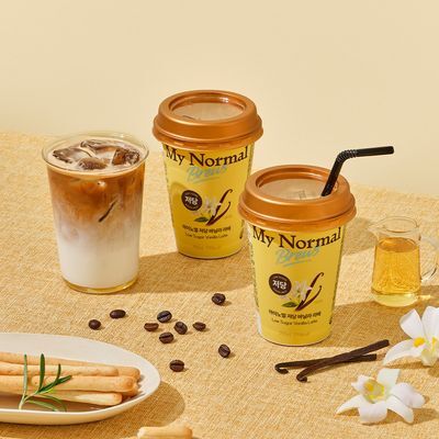 마이노멀 컵커피 바닐라라떼 250ml 10개입