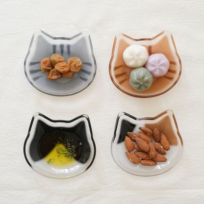 미노항 코리아 코코네코 고양이 콩접시
