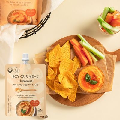 소이아워밀 우리콩 후무스 당근맛 200g