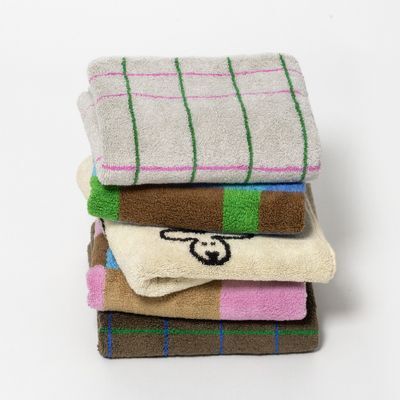 웜그레이테일 페이스 타월 9P 멀티팩 (7type)
