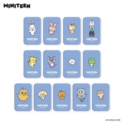 미니틴 스티커 세트 (13종 택 1)