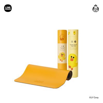 가네샤요가매트 라인프렌즈 에디션 6MM 샐리 Tangerine