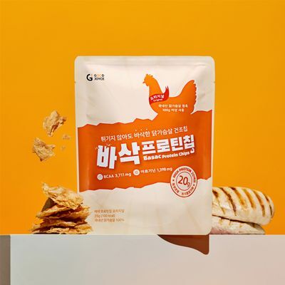 저스트그린 바삭 프로틴칩 25g 오리지널