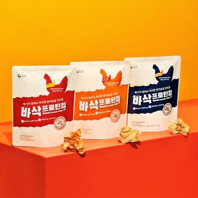 저스트그린 바삭 프로틴칩 3종 택 1