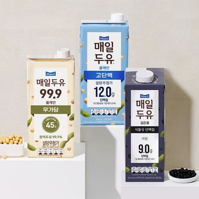 매일두유 950ml 3종 골라담기 택1(99.9/검은콩/고단백)