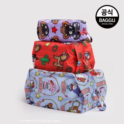 [바쿠X산리오] [한정수량] 3D ZIP SET 헬로키티 앤 프렌즈 웨스턴