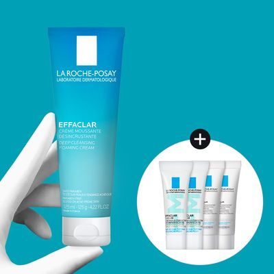 라로슈포제 에빠끌라 딥 클렌징 포밍 크림 125ml 기획 (+에빠듀오 3ml*2+에빠세럼 3ml*2)