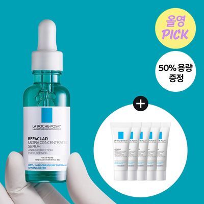 [4월 올영픽/본품 50%용량 추가 증정] 라로슈포제 에빠끌라 세럼 30ml 기획(+에빠세럼 3ml*5)