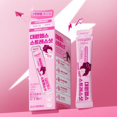 [올영단독/긴장완화] 대원제약 대원헬스 스트레스샷 20g x 12포 (12일분)