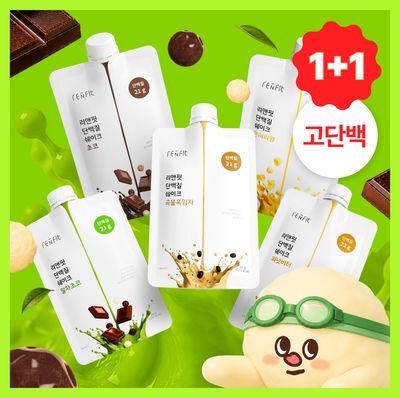 리앤핏 단백질쉐이크 45g 5종 택1