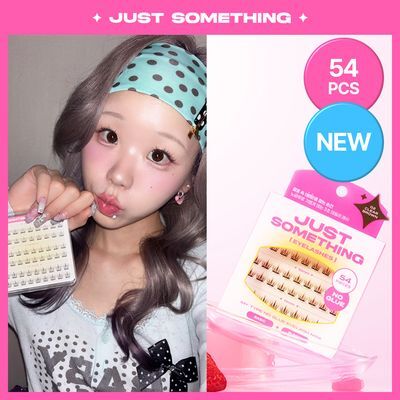 [3초완성/휴대용] 저스트썸띵 마이타입 노글루 속눈썹 버니 54pcs 3종