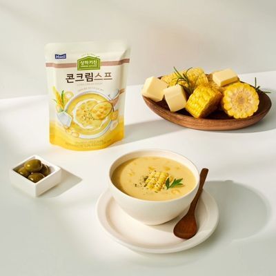상하키친 크림스프 150g 콘