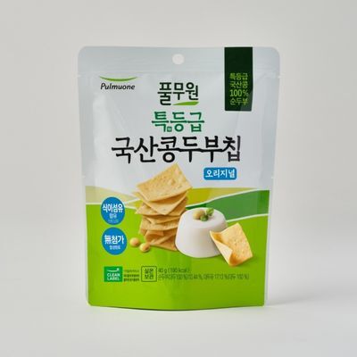 풀무원식품 특등급 국산콩 두부칩 40g 오리지널