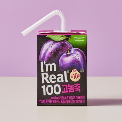 풀무원식품 아임리얼100 120ml 고농축 푸룬