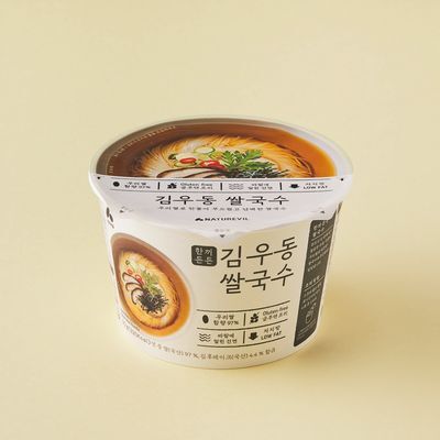 네이처빌 한끼든든 쌀국수 큰컵 92g 김우동맛