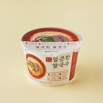 네이처빌 한끼든든 쌀국수 큰컵 92g 얼큰맛