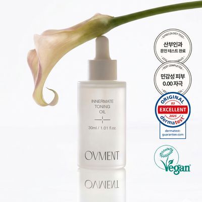 [핑크톤업/미백] 오브먼트 무자극 비건 토닝 오일 30ml
