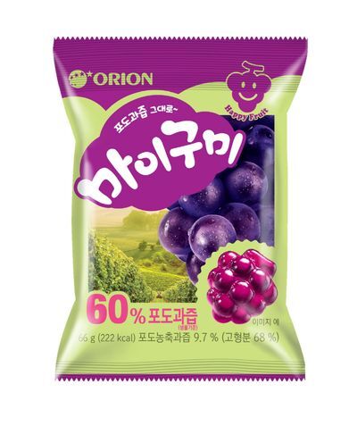 오리온 마이구미 포도 66g