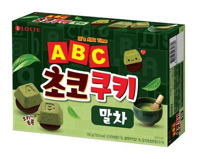 롯데 ABC초코쿠키 말차 130g