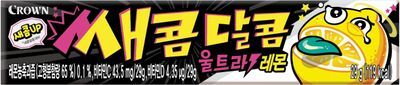 크라운 새콤달콤 웉르라 레몬 29g