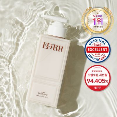 [일본완판/모발보습개선] 이드르르 에어리 트리트먼트 390ml 