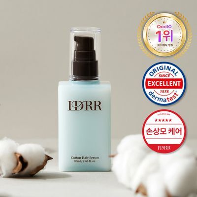 [일본완판/산뜻한머릿결] 이드르르 코튼 헤어세럼 80ml 