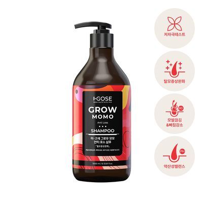 이고세 설페이트 프리 탈모 증상완화 샴푸 1000ml 5종(탈모/비듬/손상모/유분케어/볼륨)