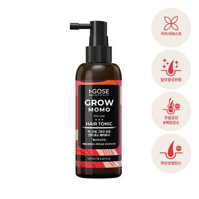 이고세 그로우 모모 안티로스 헤어토닉 125ml